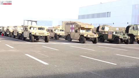 Philippines surprised by the arrival of 300 Military Vehicles and 20,000 US and UK Soldiers