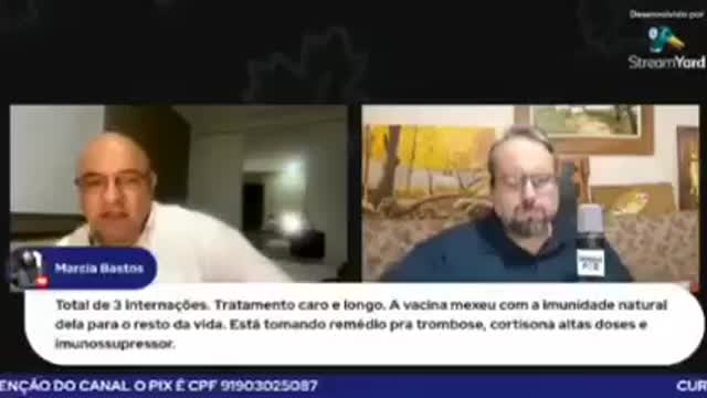 DR. AUGUSTO NASSER DO BRASIL ALERTA A PROTEÍNA SPIKE DA VACINA