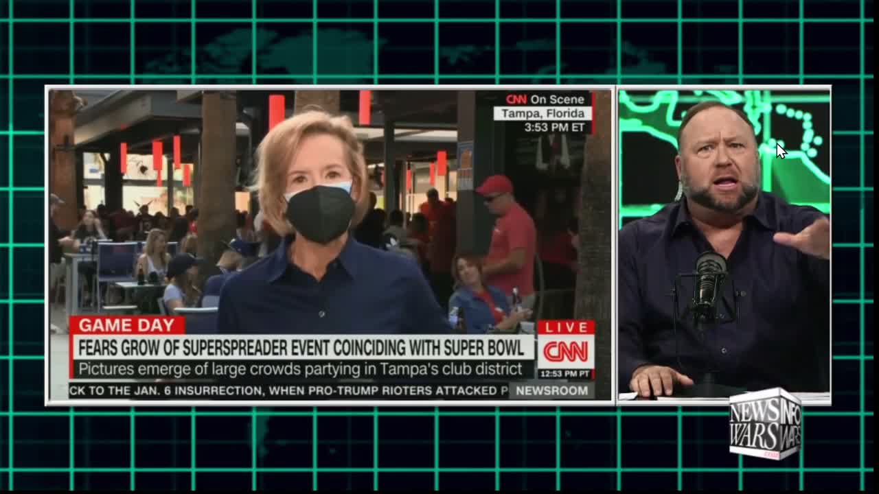 Alex Jones Show in full HD for February 9, 2021