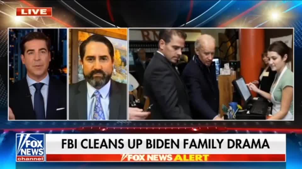 Jesse Watters: FBI Was Source for "Russian Disinfo" Lie On Hunter Biden Laptop Story