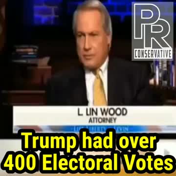 Trump won over 400 electoral votes!