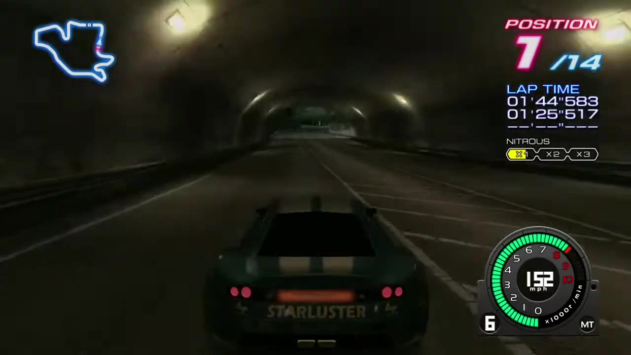 Ridge Racer 6 Advanced Route #10 Gameplay(Career Walkthrough)