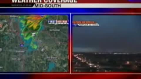 March 2008 F2 Memphis TN Tornado News Channel 3 Live