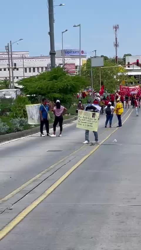 Marcha del 1 de mayo en Cartagena