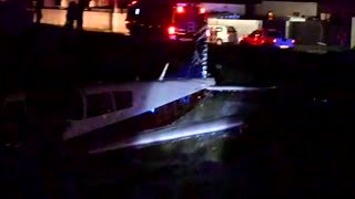 Pilot, passenger survive small plane crash