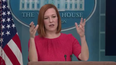 Psaki Snaps at a Reporter's Question, then Storms Off