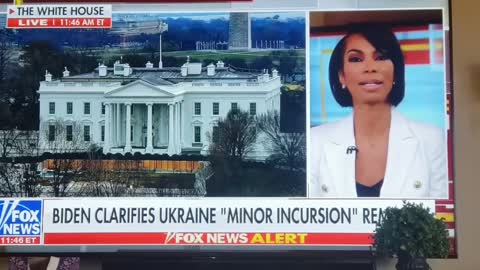 Flashes of light in White House window