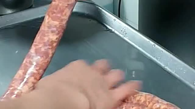 Handmade Sausage making