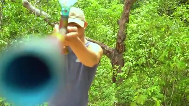 How to make PVC air slingshot