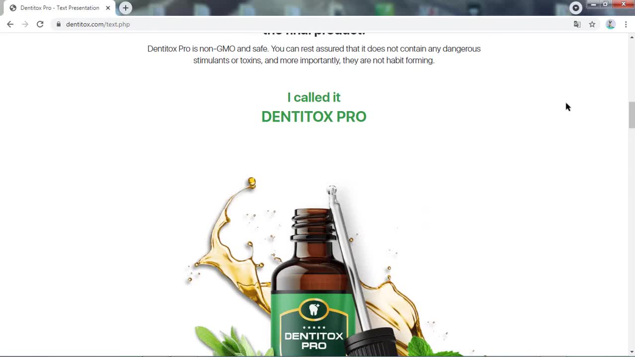 Dentitox pro drops for Toothache & Bad breath 2022