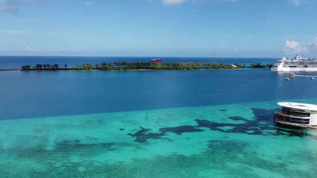 Freeport Bahamas Beach - Drone flyover