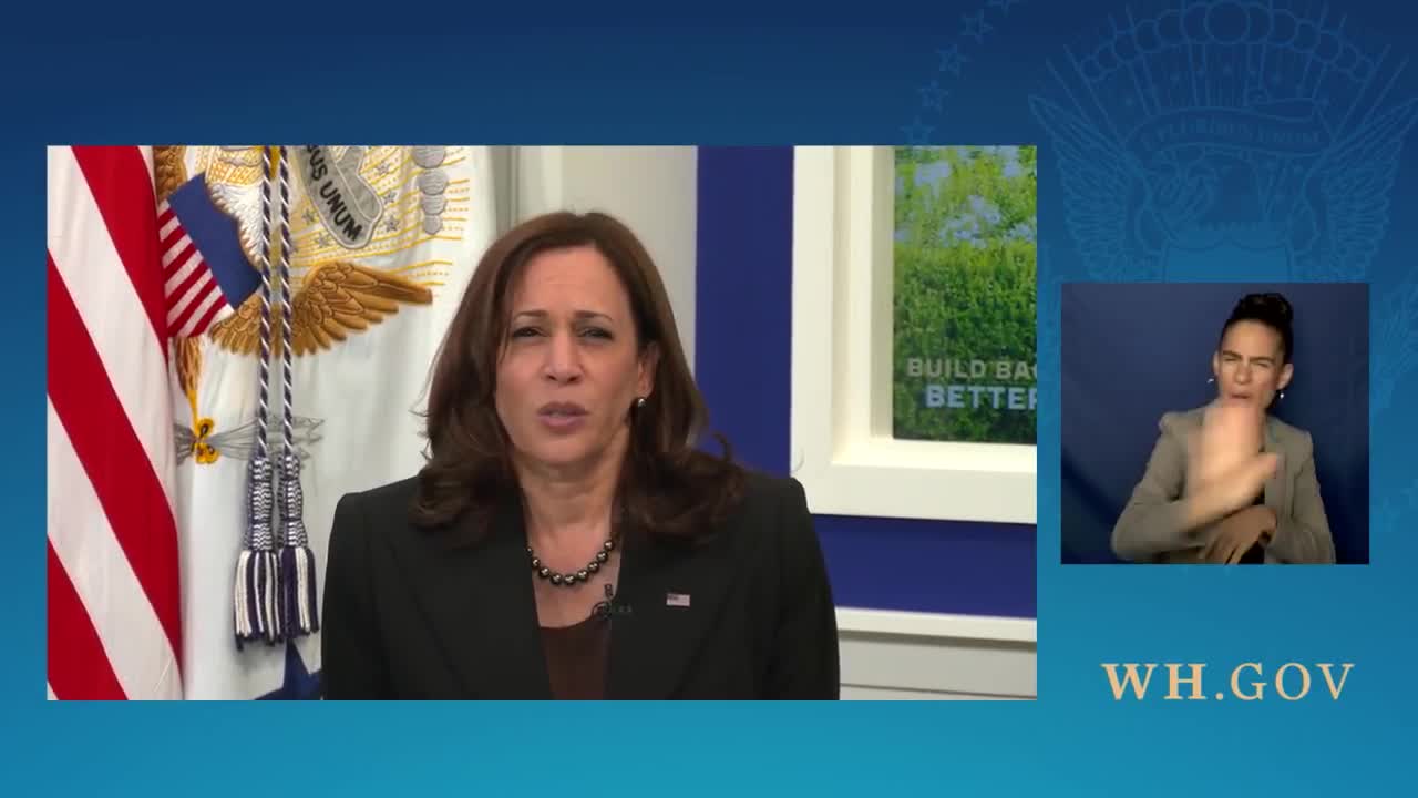 'We Cannot Afford To Be Incremental': Vice President Kamala Harris Promotes Build Back Better Plan