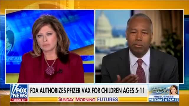 DR Ben Carson, Pediatric Neurosurgeon, On Children’s COVID Vaccine