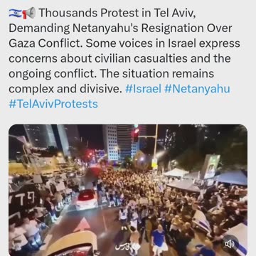 Protest In Tel Aviv