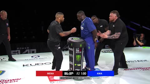 Heavyweight Titans Clash 💪 | Wes Mena vs Jashell Awa | Power Slap 9 - Full Match