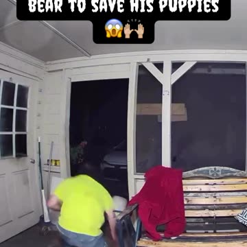 Florida man fight bear off