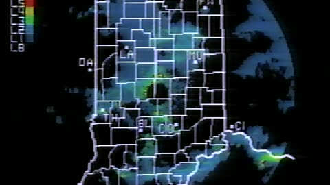 July 11, 1989 - WTHR Severe Weather Advisory During Baseball All Star Game