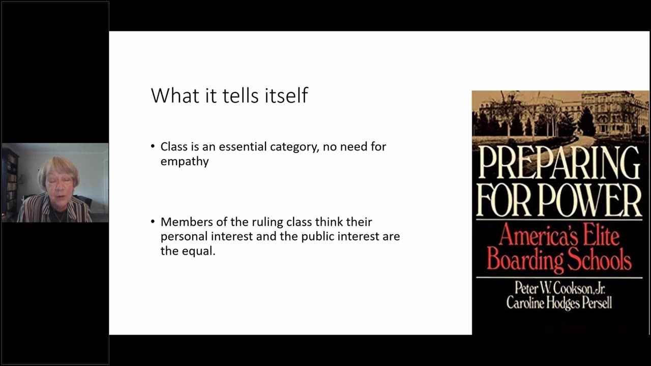 Ruling Class Culture - Anita Waters