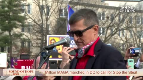 General Flynn Speaking in Front of The Supreme Court