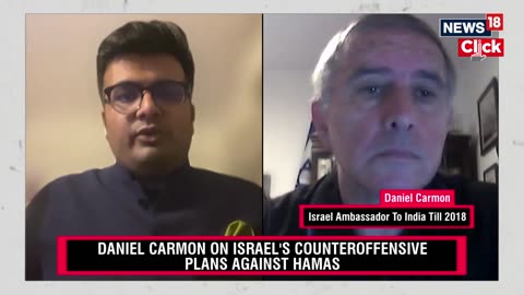 Israel Vs Palestine Day 2 _ Ex Israel Ambassador To India On Hamas Attack _ Op 'Iron Sword' _ N18V