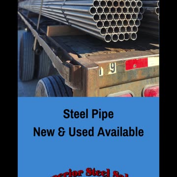 New & Used Pipe Delivered!