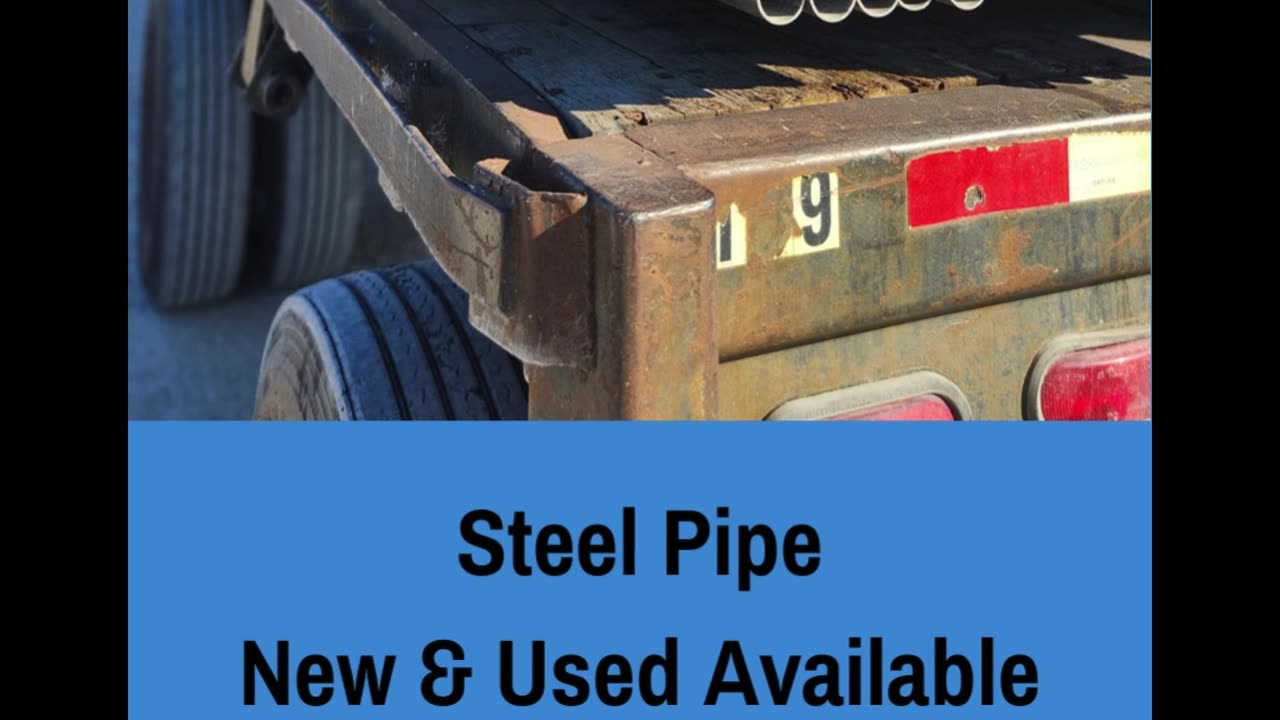 New & Used Pipe Delivered!