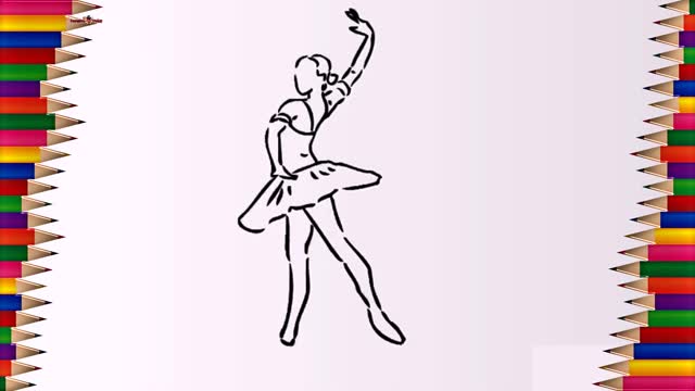 How to Draw a Ballerina | Angry drawings Nº 11| 2021