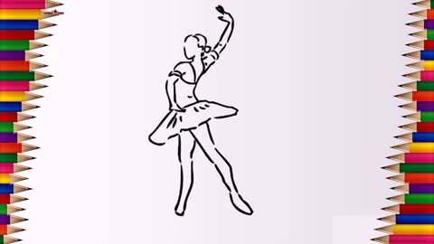 How to Draw a Ballerina | Angry drawings Nº 11| 2021