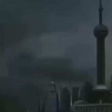 In fa Typhoon Strikes Shanghai, Massive Floods, High Winds, Property Damage 7-25-21 (2)