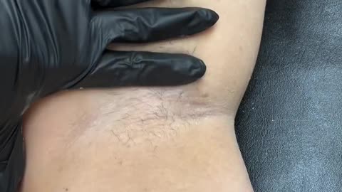 Underarm Waxing with Sexy Smooth Hypnotic Purple Seduction Hard Wax | @secret.touch.studios