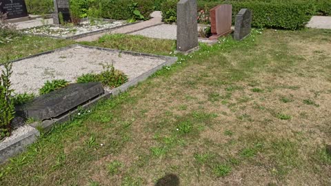 Löderups kyrkogård 2 Aug. 2022