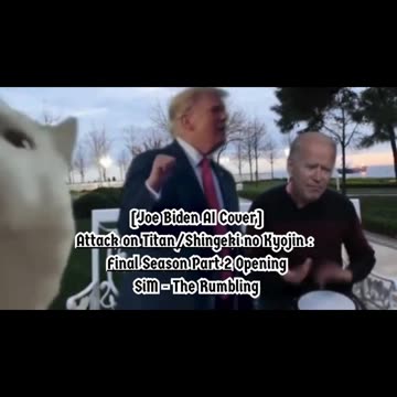 [Joe Biden sings/AI Cover] Attack on Titan/Shingeki no Kyojin Final Season OP Sim -The Rumbling