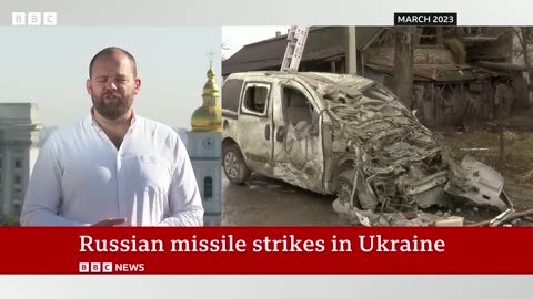 Missile strikes in west Ukraine kill at least three – BBC News