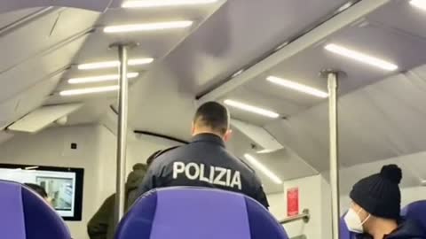 A Man Is Pulled and Kicked off a Train for Not Wearing the “Right” Mask