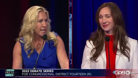Marjorie Taylor Greene Blasts Fake Liberal Opponent posing as a Conservative