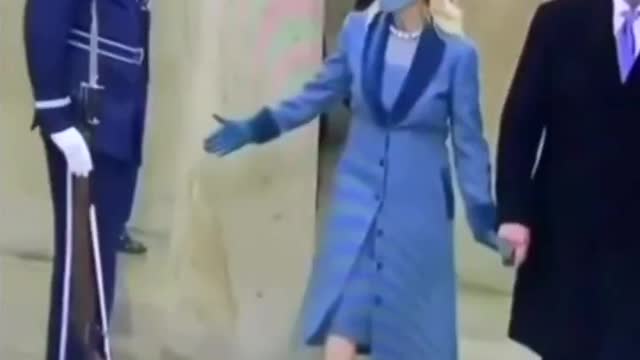 Military refuses to shake hands with Jill Biden