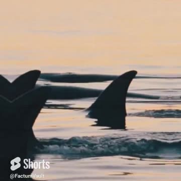The Supreme Predators of the Ocean: Orcas #ocean #fearless #orca #marine #killerwhales