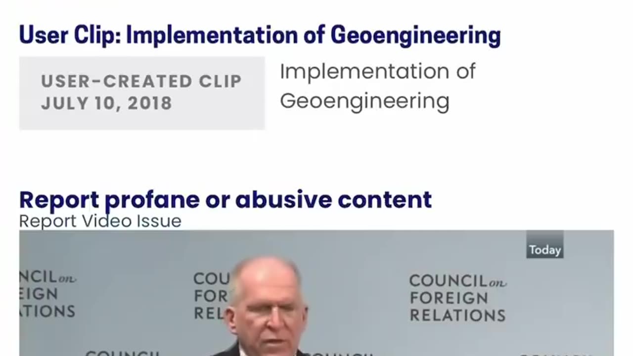 Yes they can control the weather. Here is Obama’s CIA Director John Brennan talking about it.