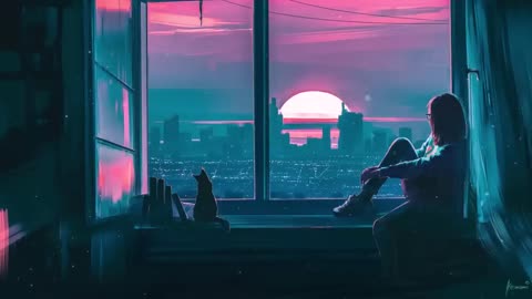 Late Night Melancholy - (EA7) 1 Hour Meditation | Study Sleep Relax (Slowed Down + Reverb)