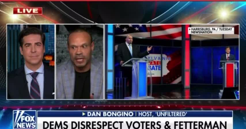 Bongino Reacts to Fetterman Debacle: "This Is an Enormous Scandal"