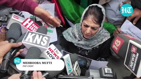 'More People Will Take Up Guns': Ex-J&K CM Mufti's Big Warning Amid Israel-Palestine War In Gaza