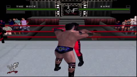 WWF Attitude PS1: Gauntlet match #3