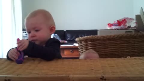 Twin babies