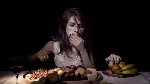 Girl Eating