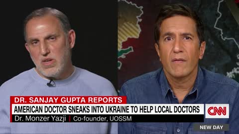 Texas doctor sneaks into Ukraine to help the wounded