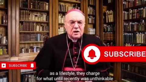 (30 LUGLIO 2023) - MONSIGNOR CARLO MARIA VIGANÒ: “PER SCONFIGGERE IL NUOVO ORDINE MONDIALE OCCORRE, SOPRATTUTTO, TESTIMONIARE LA NOSTRA FEDE E VIVERE IN GRAZIA DI DIO!!”😇💖🙏