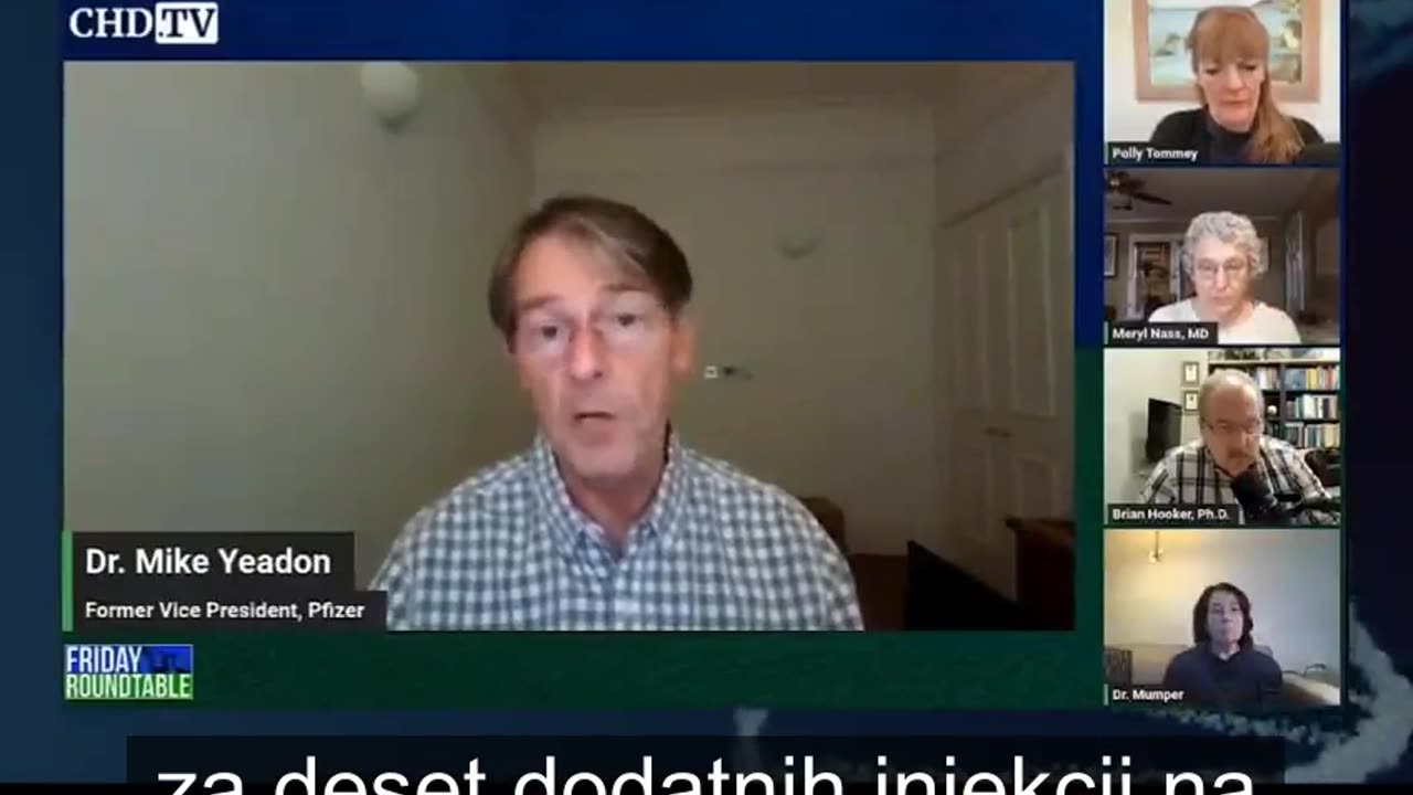 [Slovenski] Mike Yeadon: mRNA shots will replace traditional infectious disease vaccines
