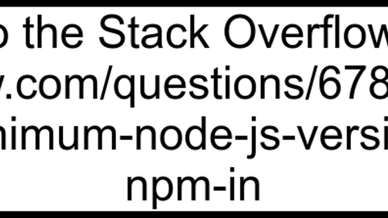 getting error yards supports a minimum Nodejs version of 12 after doing npm install for webdriverio