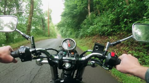 Amazing Bike Riding with Different Styles in Jungle