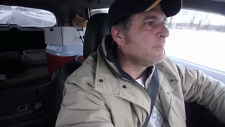 me and churchil on one of our roadtrip